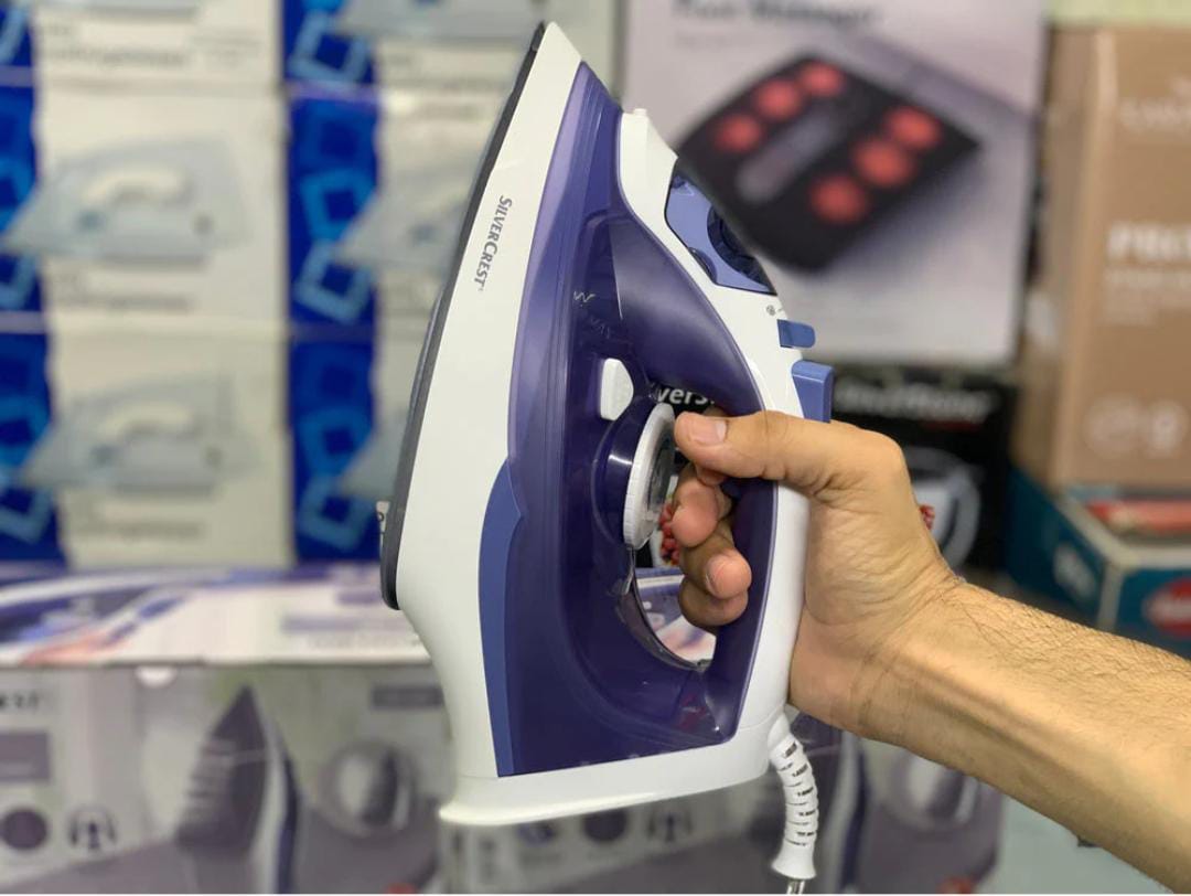 German Lot Imported Silver Crest 1840W Steam Iron